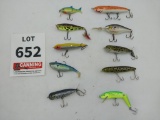 10 assorted hard baits
