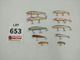 10 assorted stickbaits