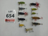 11 Jitterbug fishing lures