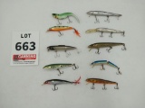 10 assorted stick baits