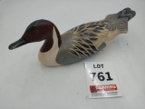 Hand PAinted & Carved Pintail Don Vosgien