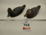 2 vintage Victor vac-sta duck decoys