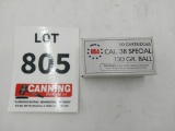 USA 38 SPL 130 gr 50 rounds