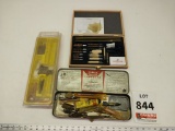 Gun cleaning kits and accessories