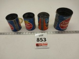 4 cans of assorted size shot