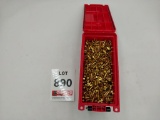 Assorted 22 Red plastic ammo box full