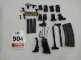 Assorted Sights, Sight rails, Misc Gun Parts
