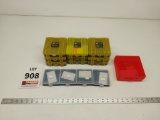 14-Plastic pistol ammo Boxes