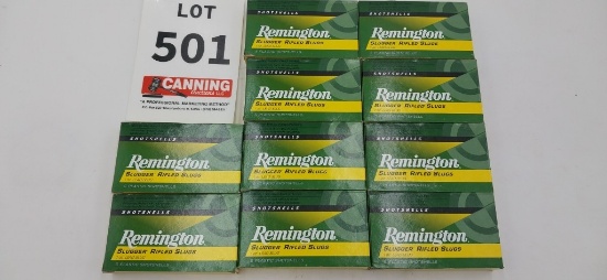 Remington 12ga 2 3/4" slugs 50 rounds