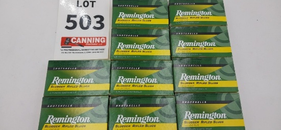 Remington 12ga 2 3/4" slugs 50 rounds