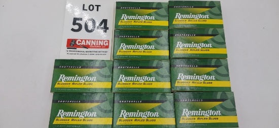 Remington 12ga 2 3/4" slugs 50 rounds