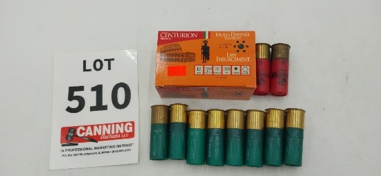 Assorted 12ga shotgun shells 20 rounds