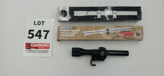 3 small rifle scopes