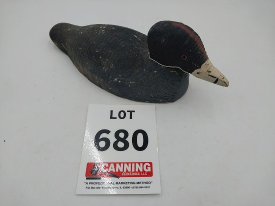 (1) Victor #12 Coot decoy