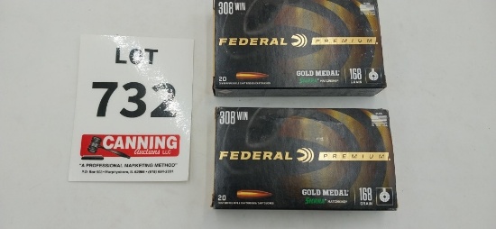 Federal Premium 308 Win 40 rounds
