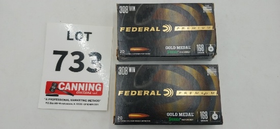 Federal Premium 308 Win 40 rounds