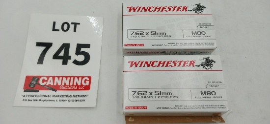 Winchester 7.62x51mm 40 rounds