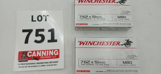 Winchester 7.62x51mm 40 rounds