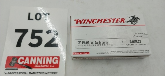 Winchester 7.62x51mm 20 rounds
