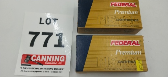 Federal Premium 9mm 100 rounds