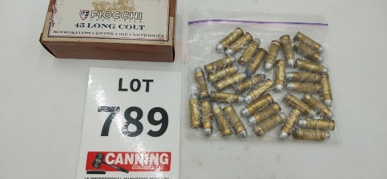 Fiocchi and assorted 45 colt 82 rounds