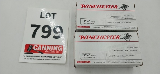 Winchester 357 mag 100 rounds