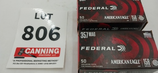 Federal 357 mag 100 rounds