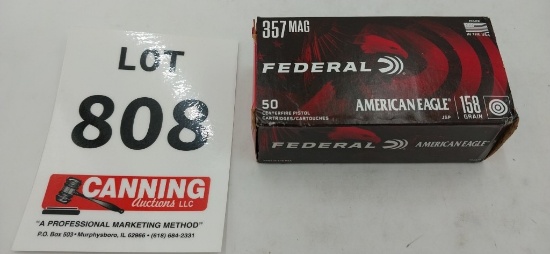 Federal 357 mag 50 rounds