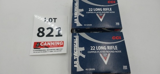 CCI 22LR 600 rounds