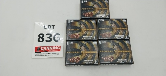 Federal 10ga buckshot 25 rounds