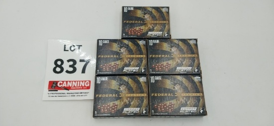 Federal 10ga buckshot 25 rounds
