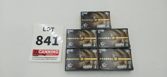 Federal 12ga 2 3/4" slugs 25 rounds