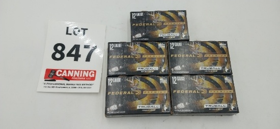 Federal 12ga 2 3/4" slugs 25 rounds