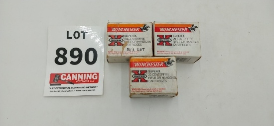 Winchester and assorted 44 rem mag 60 rounds