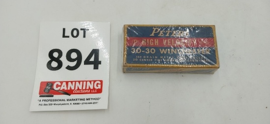 Vintage Peter's 30-30 Win 20 rounds