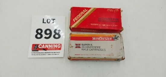 Federal and Winchester 308 40 rounds