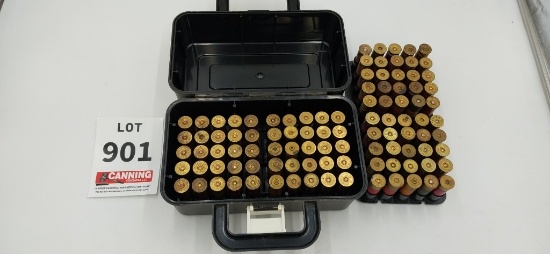 100 rounds of vintage paper 12 ga shotgun shells