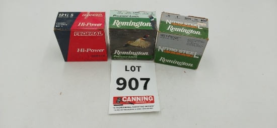 Remington/ Federal 12 ga shotgun shells 2 full