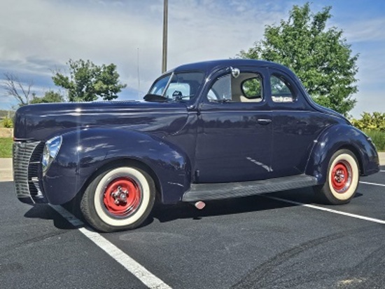 1940 Ford 5 Window Deluxe Business Coupe
