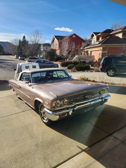 1963 Ford Galaxie 500 xl convertible
