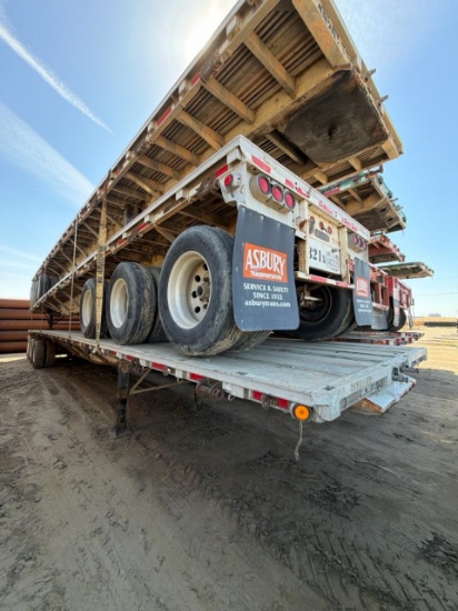 (3) Western 48' Flatbed Trailers