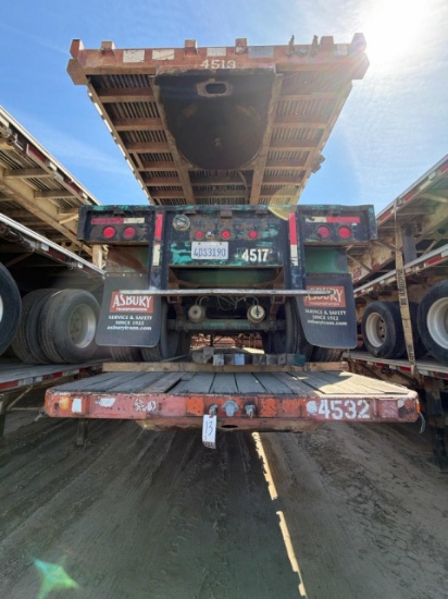 Lufkin 45' Flatbed Trailer, Fontaine 45' Flatbed Trailer, & Great Dane 45' Flatbed Trailer