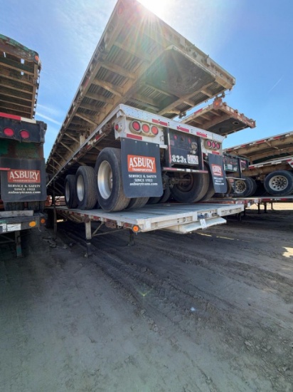 (3) Western 48' Flatbed Trailers