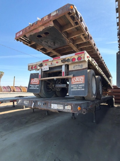 Dorsey 45' Flatbed Trailer & (2) Fruehauf 45' Flatbed Trailers