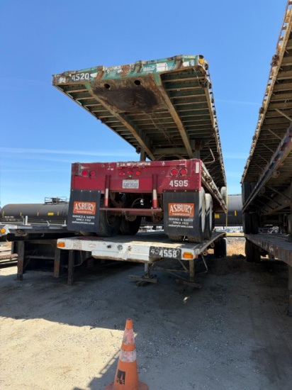 Wilson 45' Flatbed Trailer, Fontaine 45' Flatbed Trailer, & Transcraft 45' Flatbed Trailer