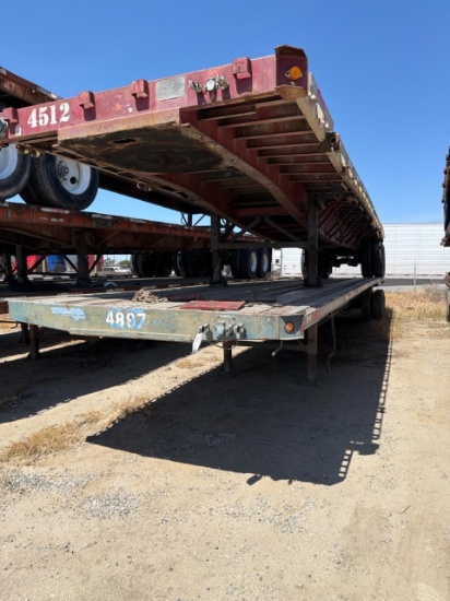 Wabash 48' Flatbed Trailer & Great Dane 45' Flatbed Trailer