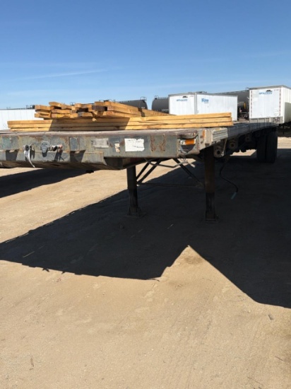 Utility 45' Flatbed Trailer