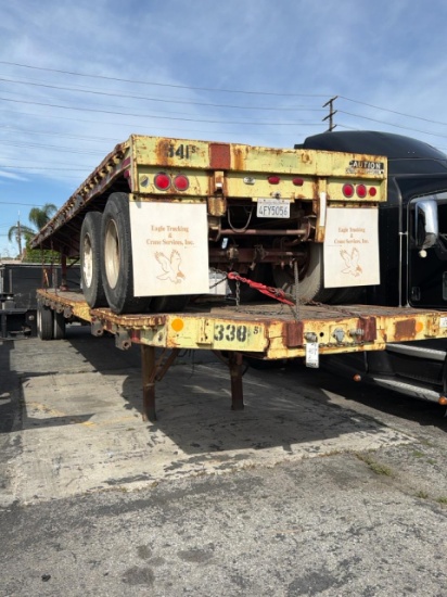 (2) Transcraft 48' Flatbed Trailers