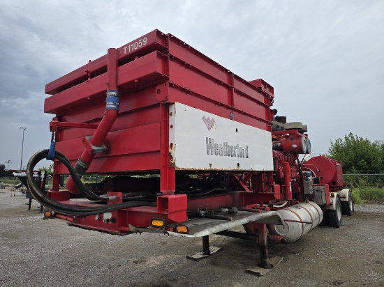 2004 Mertz Frac Pump Trailer