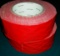 2 BIG ROLLS OF RED DUCT TAPE